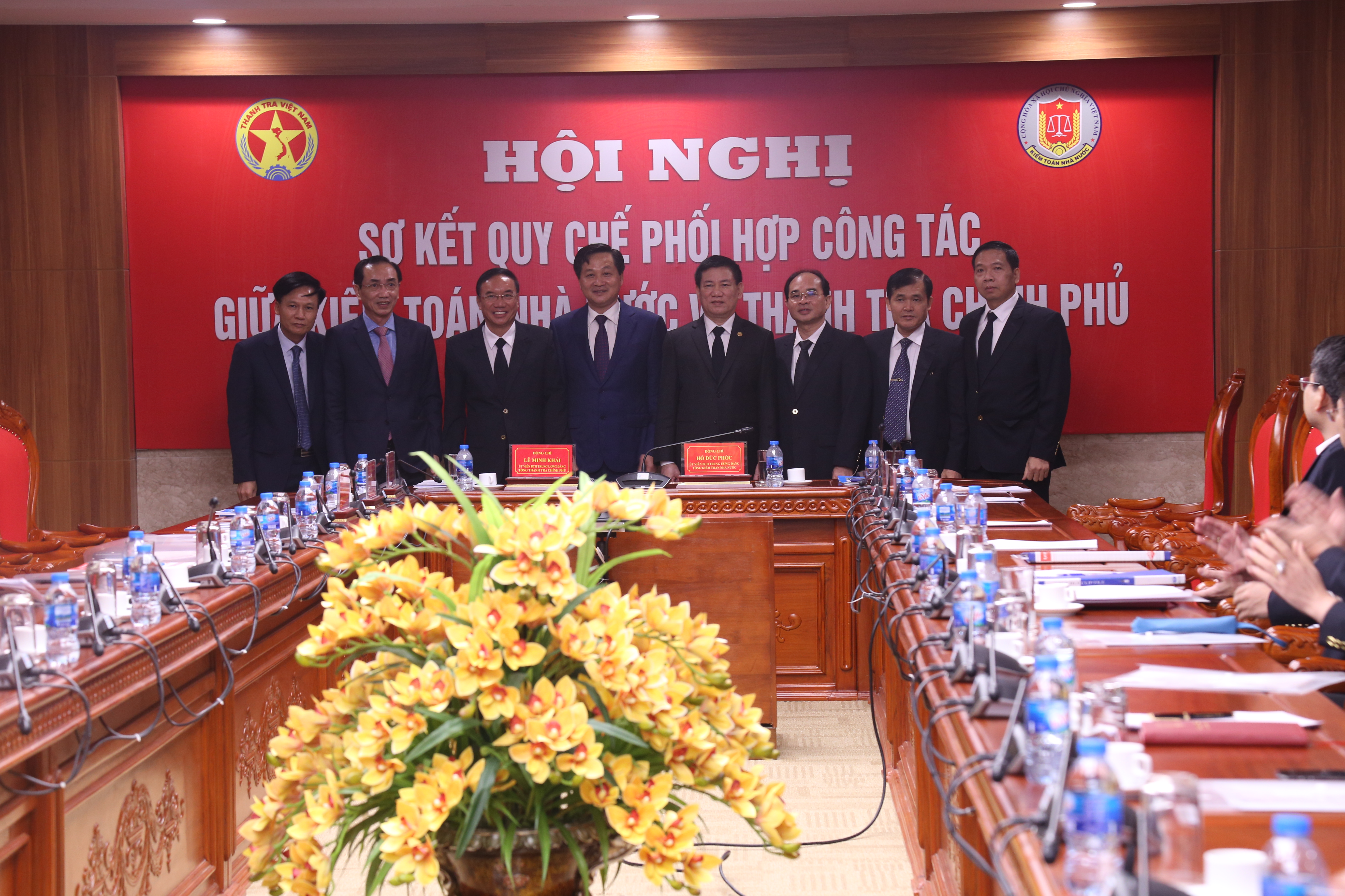 Trước phối hợp với UBQLVNN, Thanh tra Chính phủ đã có quy chế phối hợp hiệu quả với Kiểm toán Nhà nước. (Ảnh: Diệu Thúy)